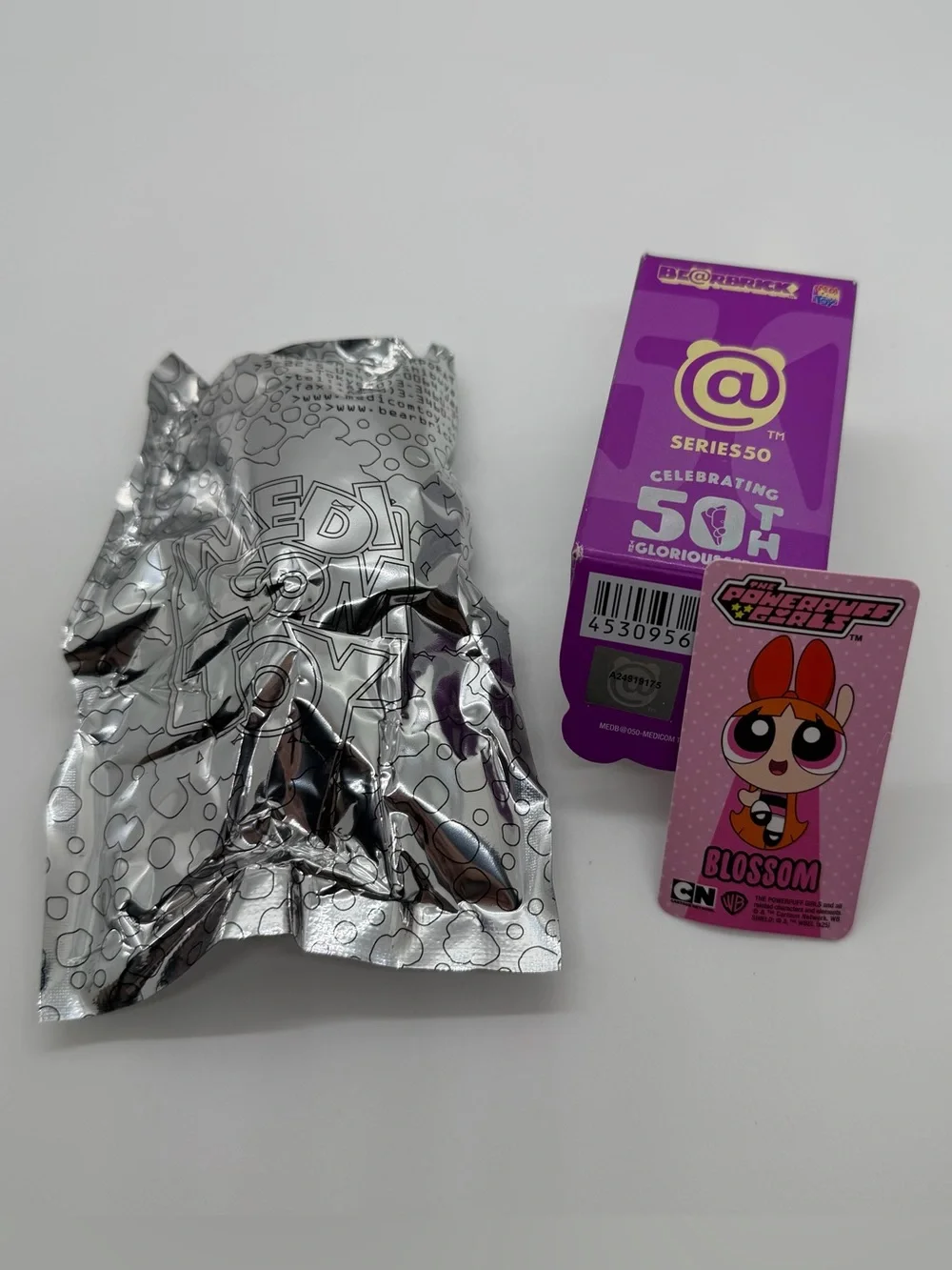 Bearbrick 100% Series 50 Confirmed Blossom Powerpuff Girls